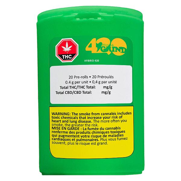 Weed Me Grind - Hybrid 420's Pre-Rolls