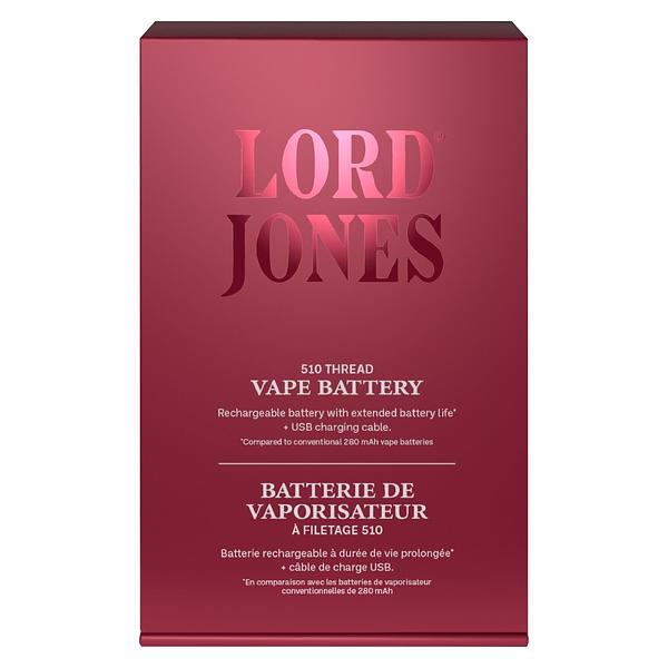 Lord Jones - Live Resin Optimized 510-Thread Battery