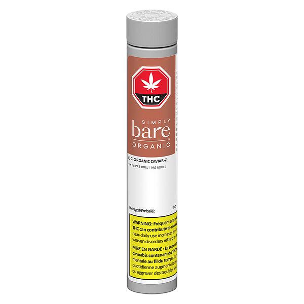 Simply Bare - BC Organic Caviar Z Pre Roll