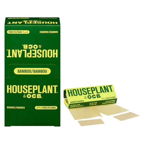 Houseplant by OCB - Bamboo 1 1/4 + Filters