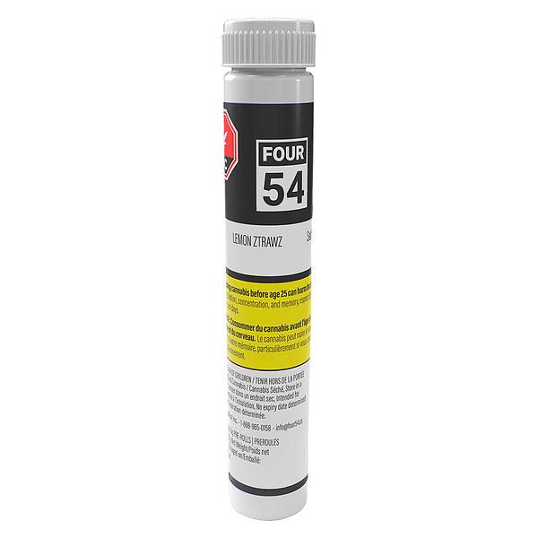 FOUR54 - Lemon Ztrawz Pre Roll