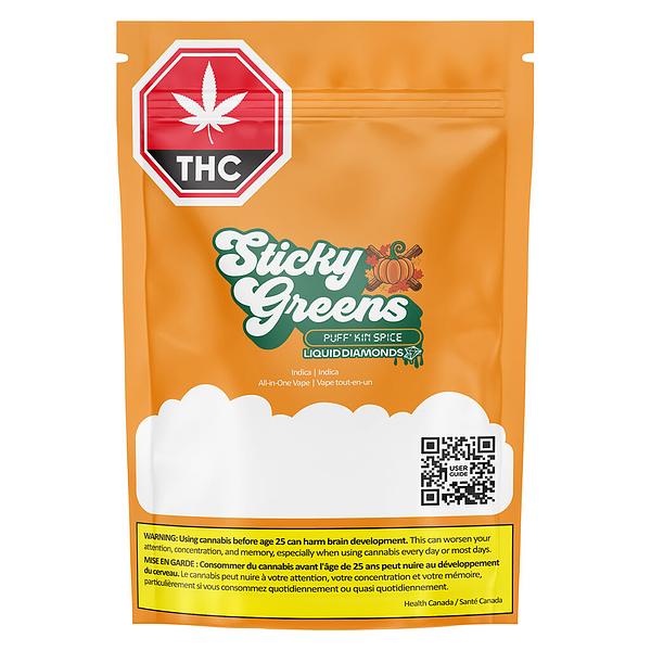Sticky Greens - Puff' Kin Spice Dripbar All In One