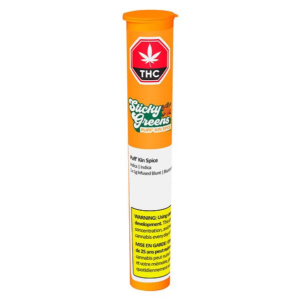 Sticky Greens - Puff' Kin Spice Diamond Infused Blunt