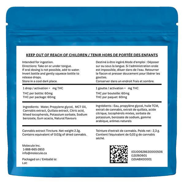 Phresh Thc Drops - Blue Raspberry THC Drops