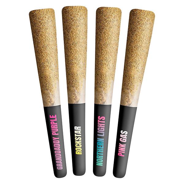 SHATTERIZER - Shatter Diamonds & Kief Triple Infused Pre Roll Taster Pack