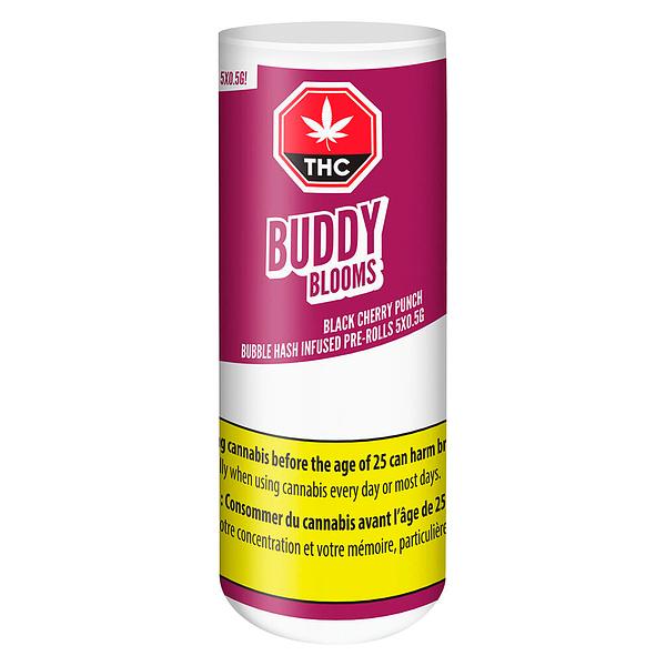 Buddy Blooms - Black Cherry Punch Bubble Hash Infused Pre Roll