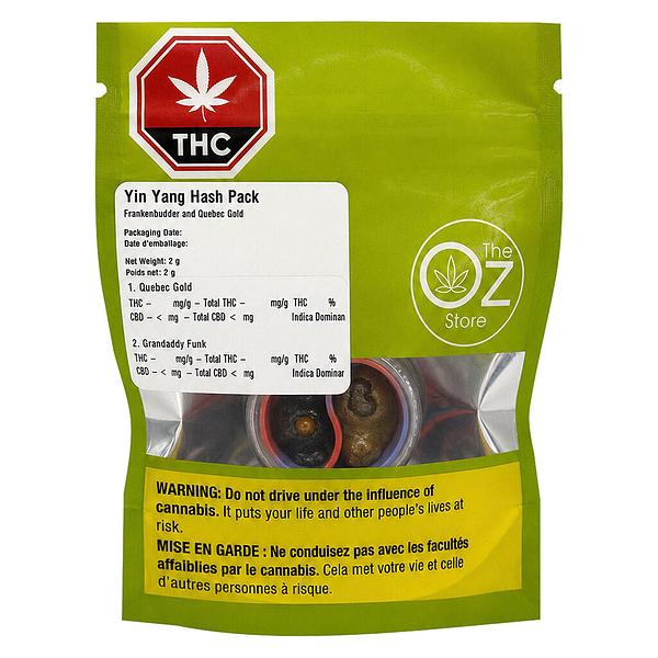 The Oz Store - Yin Yang Hash Pack