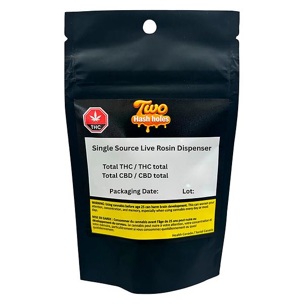Two Hash Holes/Unlicensed Producer Collab - Single Source Live Rosin Dispenser