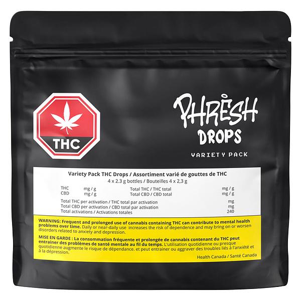 Phresh Thc Drops - Variety Pack