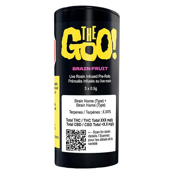 The Goo! - Brain Fruit Live Rosin Infused Pre Roll
