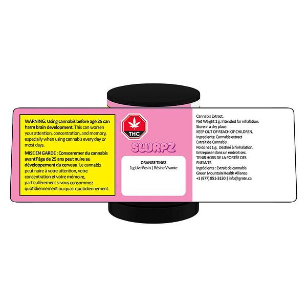 SlurpZ - Orange Tingz Live Resin