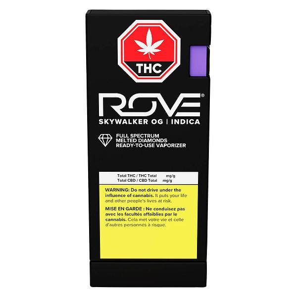 Rove - Skywalker Og Melted Diamond Live Resin Minibar Vaporiz AIO