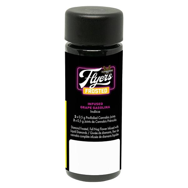 Claybourne - Flyers Frosted Infused Grape Gasolina Pre-Rolls image 2