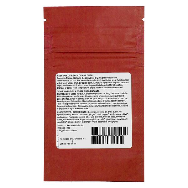 Wildwood Labs - HempStick: Warming Cinnamon Ginger image 3