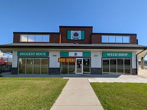 Biggest Rock Weed Shop store front