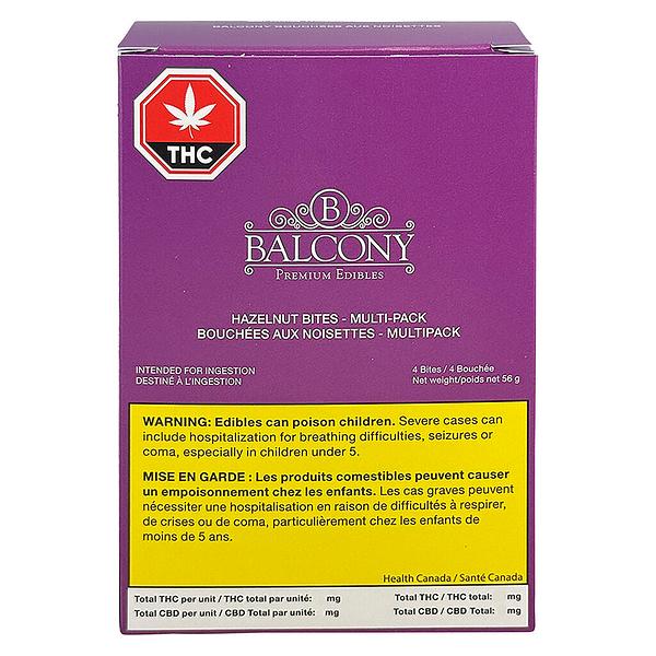 Balcony - Hazelnut THC Bites Multi-Pack