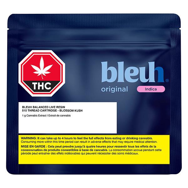 Bleuh - Original Balanced Live Resin 510 Thread Cartridge - Blossom K