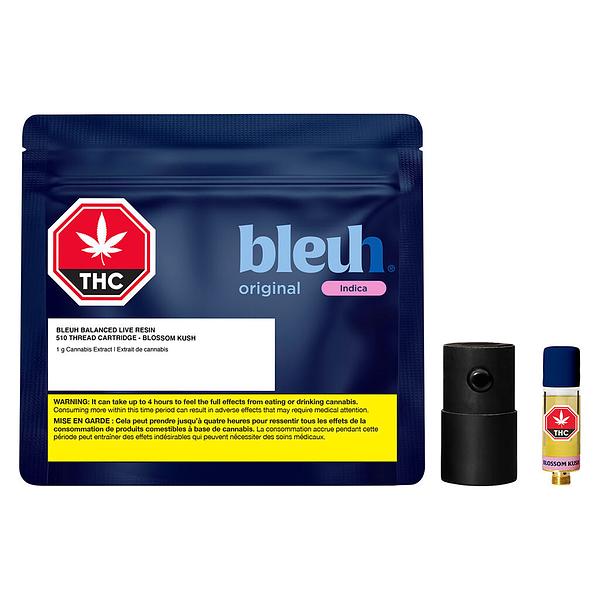 Bleuh - Original Balanced Live Resin 510 Thread Cartridge - Blossom K