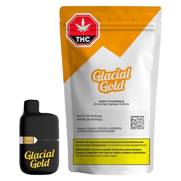 Glacial Gold - Anytime 1:1 Fuzzy Mango Aio
