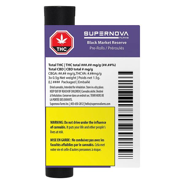 Supernova Farms - Hand Rolled By Supernova Pre Roll