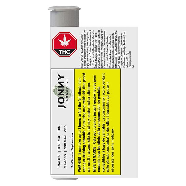 Jonny Chronic - Big Tasty Watermelon 510 Thread Cartridge image 3