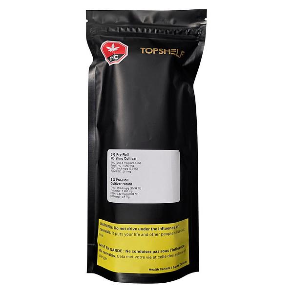 Topshelf - Rotating Cultivar Preroll