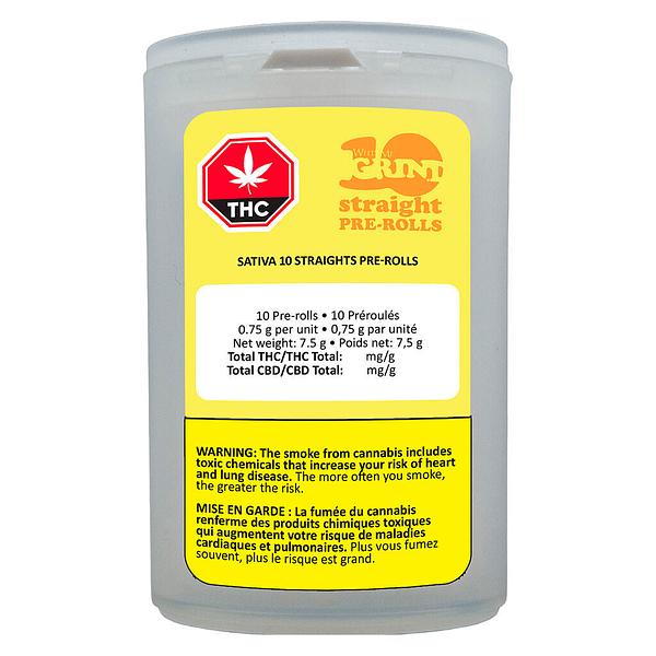 Weed Me Grind - Sativa Straights Pre Roll