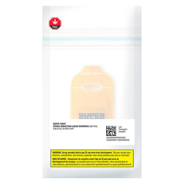 Super Toast - Citrus Abduction Liquid Diamonds AIO