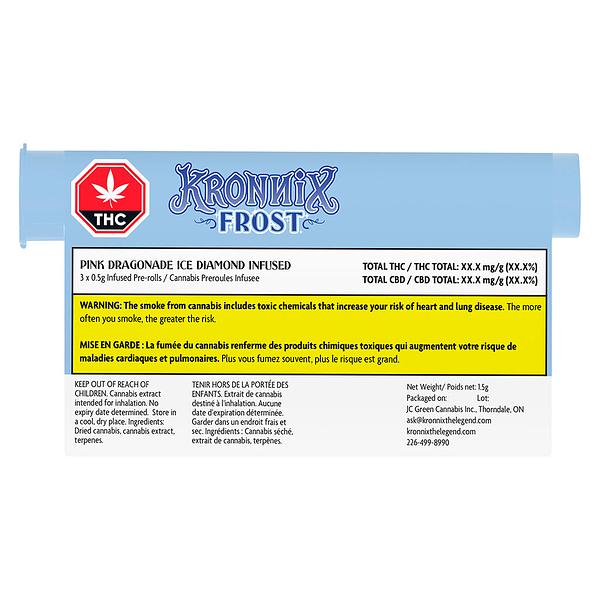 Kronnix - Pink Dragonade Ice Diamond Infused Pre Roll