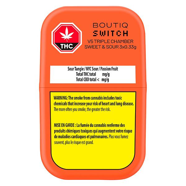 Boutiq - Switch V5 - Triple Chamber - Sweet & Sour Aio