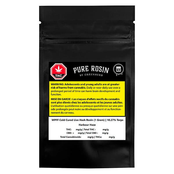 Pure Rosin - Cold Cured Live Hash Rosin - Wpff