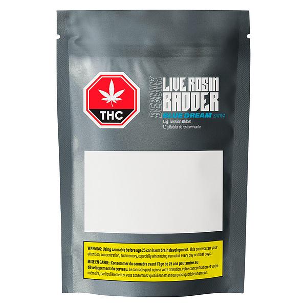 DEBUNK - Blue Dream Live Rosin Badder