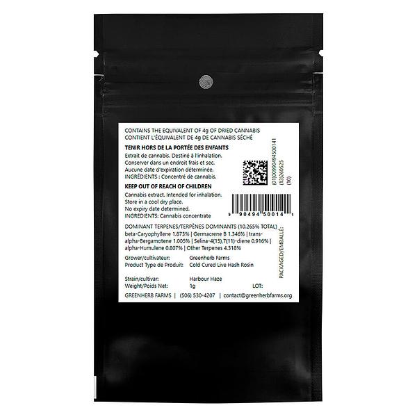 Pure Rosin - Cold Cured Live Hash Rosin - Wpff