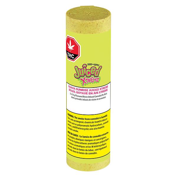Good Supply Juiced - Juiced Xtreme Guava Sunrise Resin Infused Pre Roll image 2