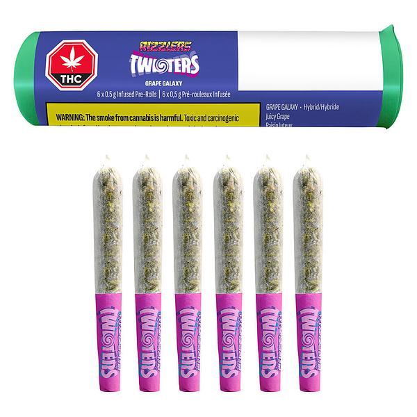 RIZZLERS - Twisters Grape Galaxy Infused Pre Roll image 4