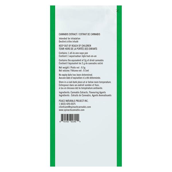 Spinach - HITZ All-in-One Vape - Pink Lemonade image 3