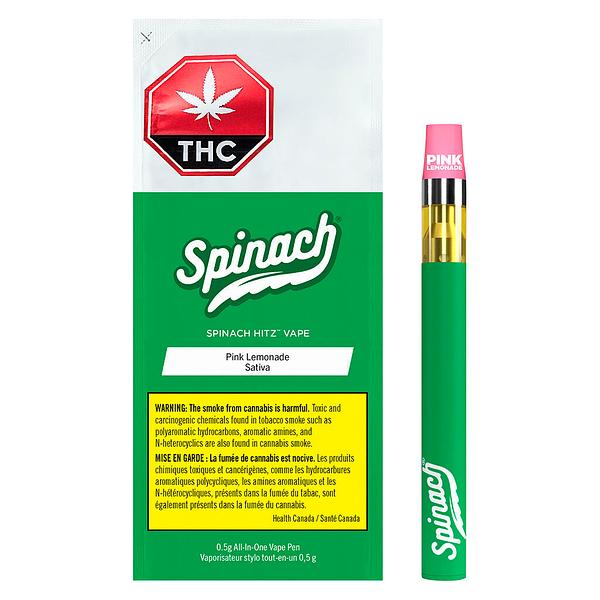 Spinach - HITZ All-in-One Vape - Pink Lemonade image 4