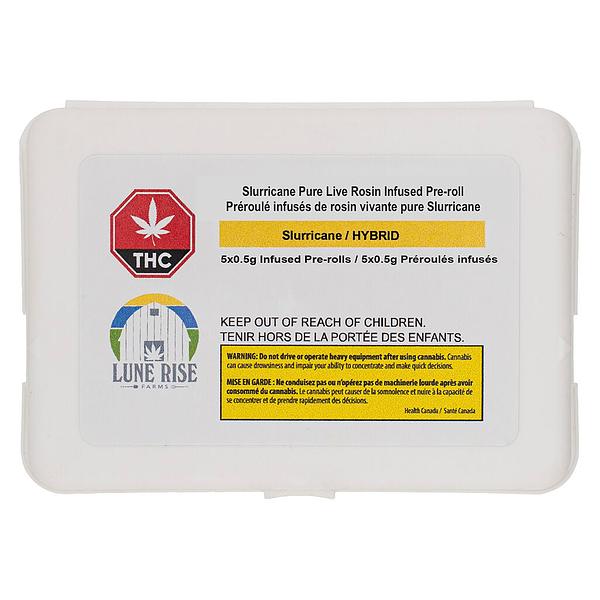 Lune Rise Farms - Slurricane Pure Live Rosin Infused Pre Roll