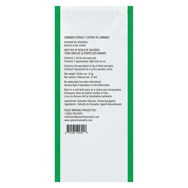 Spinach - Hitz All-In-One Vape - Rocket Icicle image 3