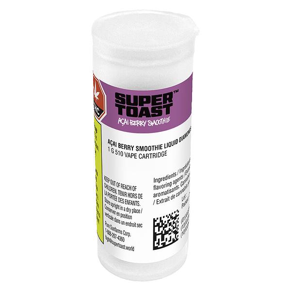 Super Toast - Acai Berry Smoothie Liquid Diamonds 510 Thread Cartridge