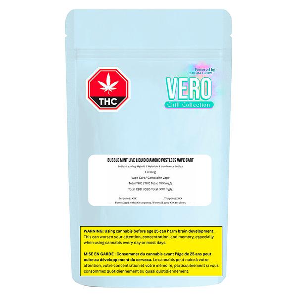 VERO - Bubble Mint Live Liquid Diamond Postless Vape Cart