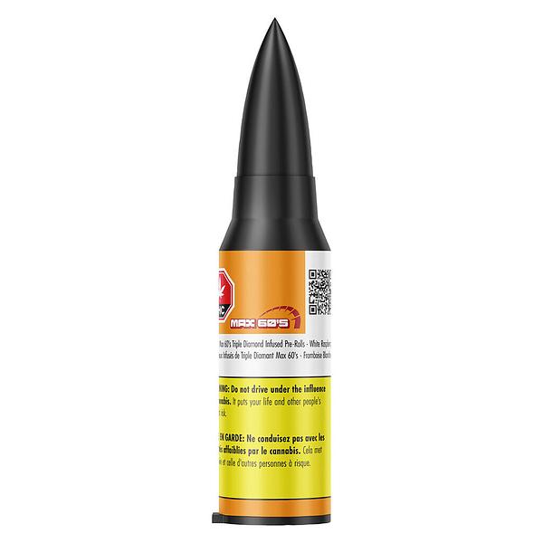 Chillbilly - Max 60's Triple Diamond Infused Pre Roll - White Raspberry