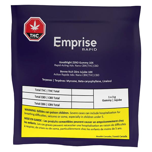 Emprise Rapid - Goodnight Zero Gummy