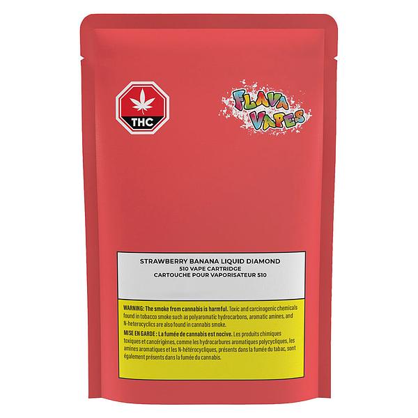 Flava - Strawberry Banana Liquid Diamond 510 Thread Cartridge