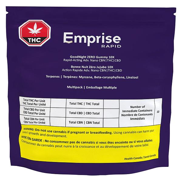 Emprise Rapid - Goodnight Zero Gummy