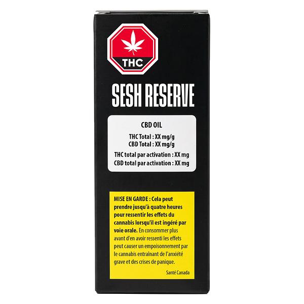 Sesh Reserve - Cbd Oil