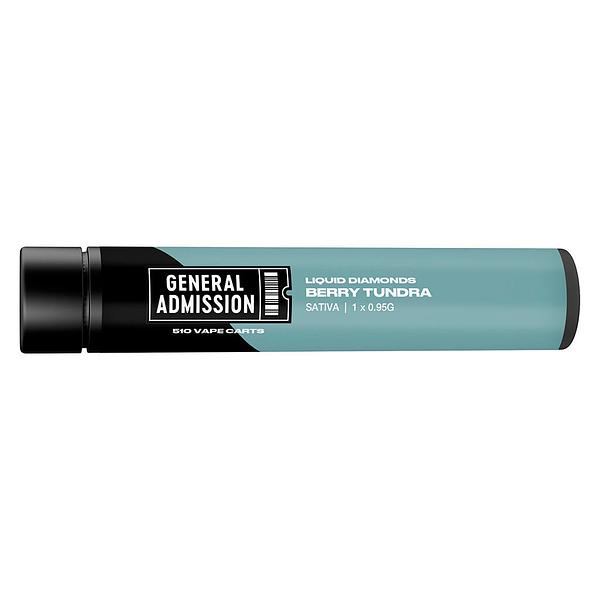 General Admission - Berry Tundra Liquid Diamond Blend 510 Thread Cartridge
