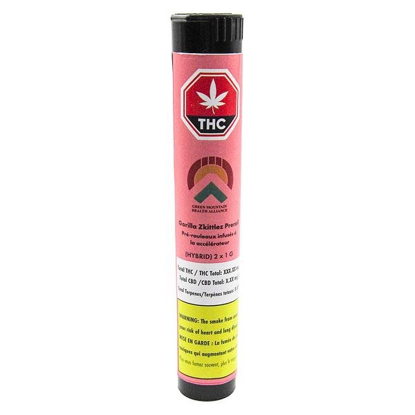Green Mountain Cannabis - Gorilla Zkittlez Pre-Rolls