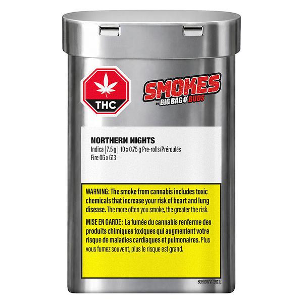 Big Bag O' Buds - Smokes - Northern Nights Pre Roll