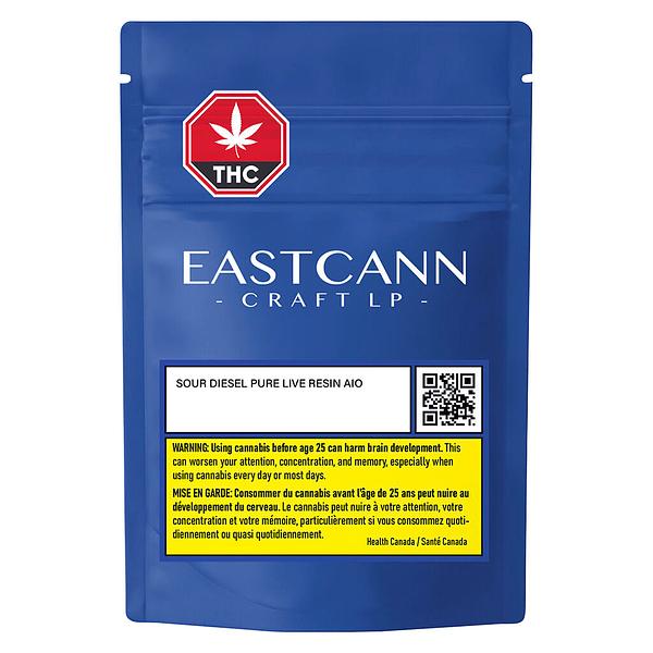 EastCann - Sour Diesel Pure Live Resin AIO